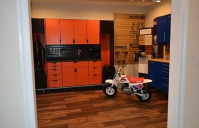 modern-garage home office cabinets