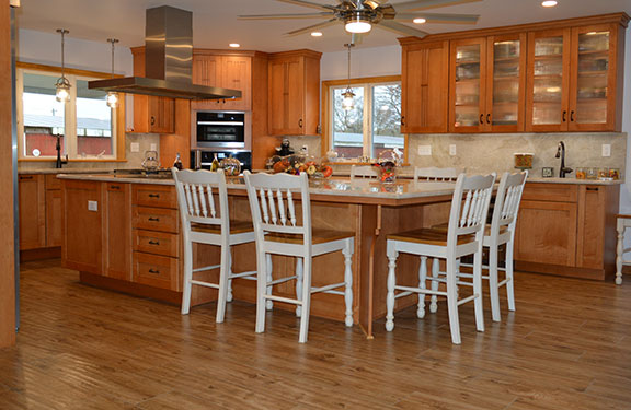 large home built by custom home builders