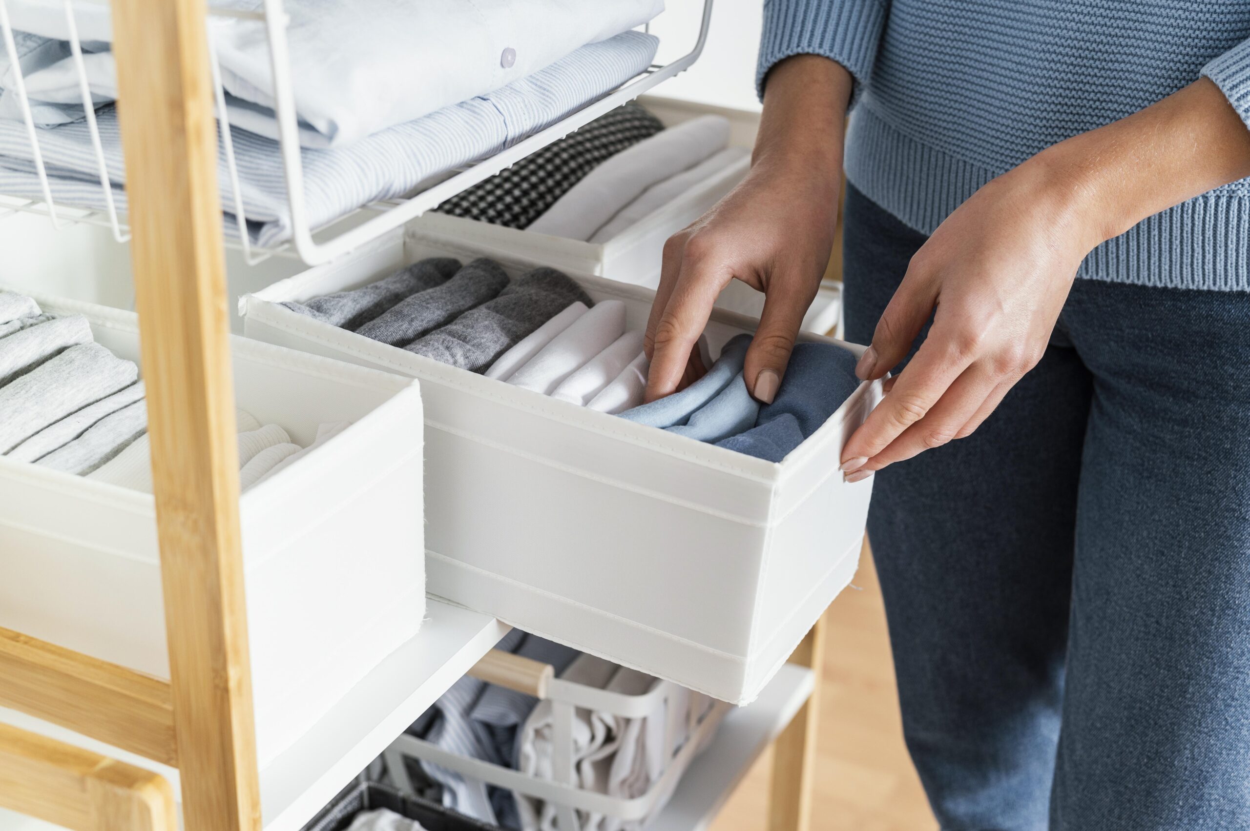 Cabinet organization ideas.